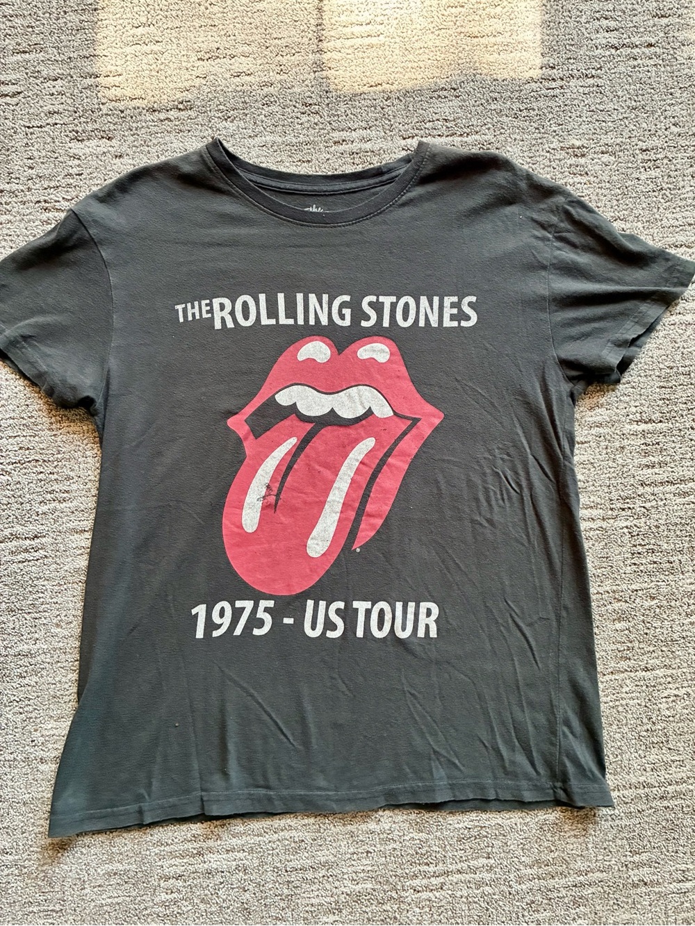 The Rolling Stones 1975 US Tour Classic Tshirt